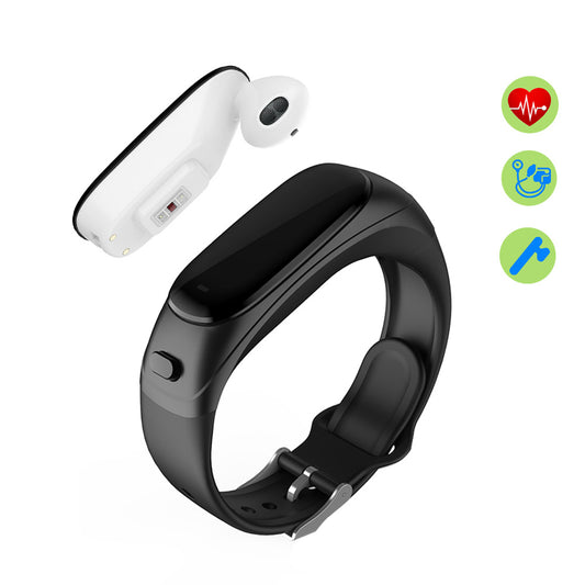 V08 Bluetooth Earphone Smart Bracelet
