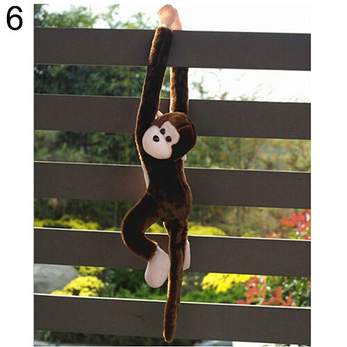 Cute Screech Monkey Plush Long Arm Animal Toy Doll Gibbons Valentine’s Day Gift
