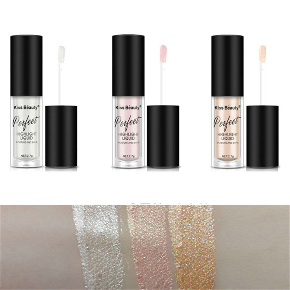 Sexy Shimmer Brighten Highlighter Liquid Eyeshadow Contour Party Makeup Cosmetic