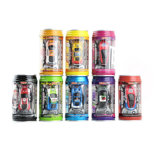 1Pc Coke Can Mini Speed RC Radio Remote Control Micro Racing Car Toy Gift