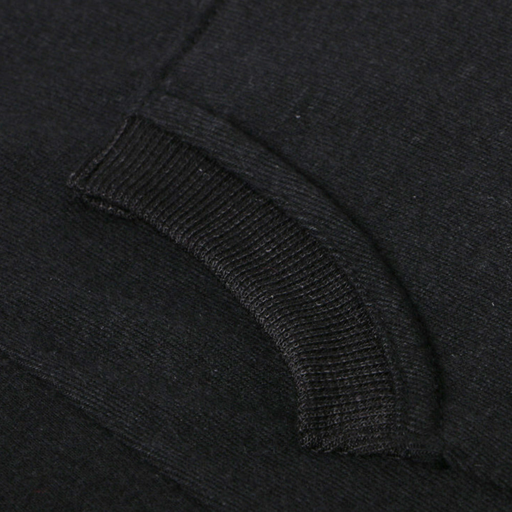 Long Sleeve Sweatshirt Women's Hoodie Pocket Slim Pullover Jumper Hooded Top