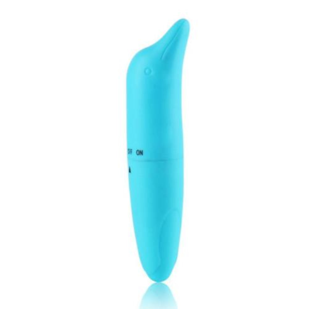 ABS Mini Cute Dolphin Adult Women G-Spot Massager Masturbation Vibrator Sex Toy