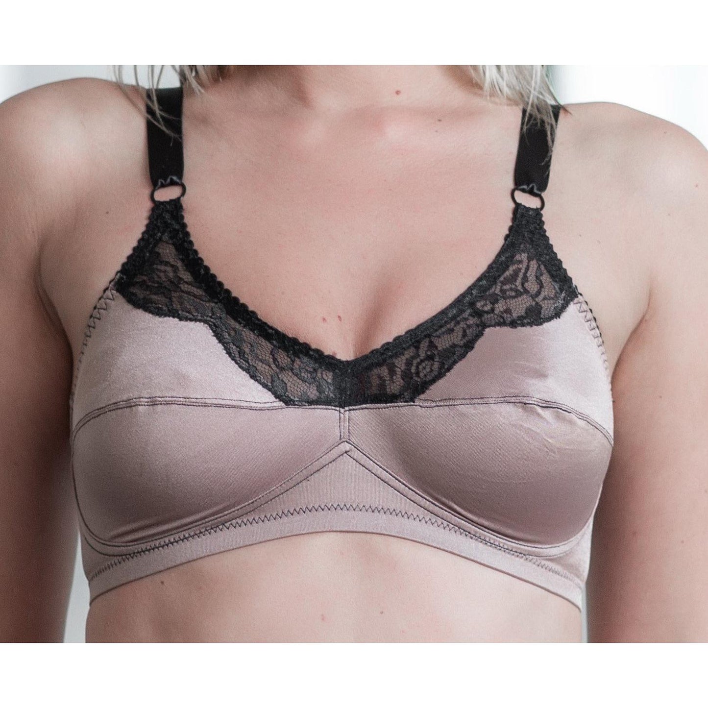 RAGO Style 2190 - Satin and Lace Fashion Bra