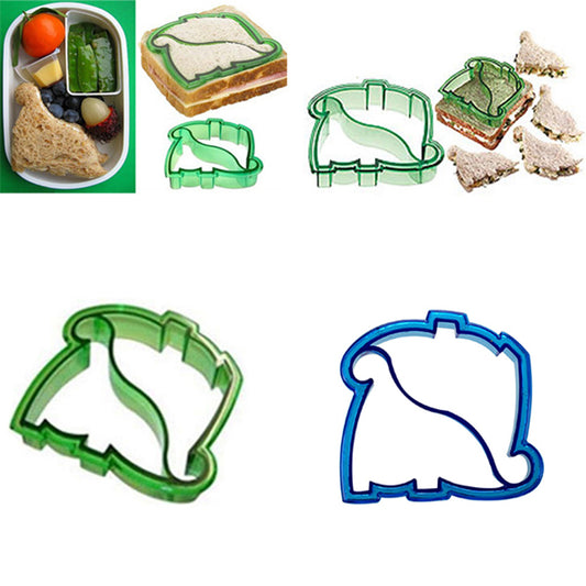 Funny Dinosaur Shape Lunch Sandwich Toast Cookies Cake Bread Cutter DIY Mold