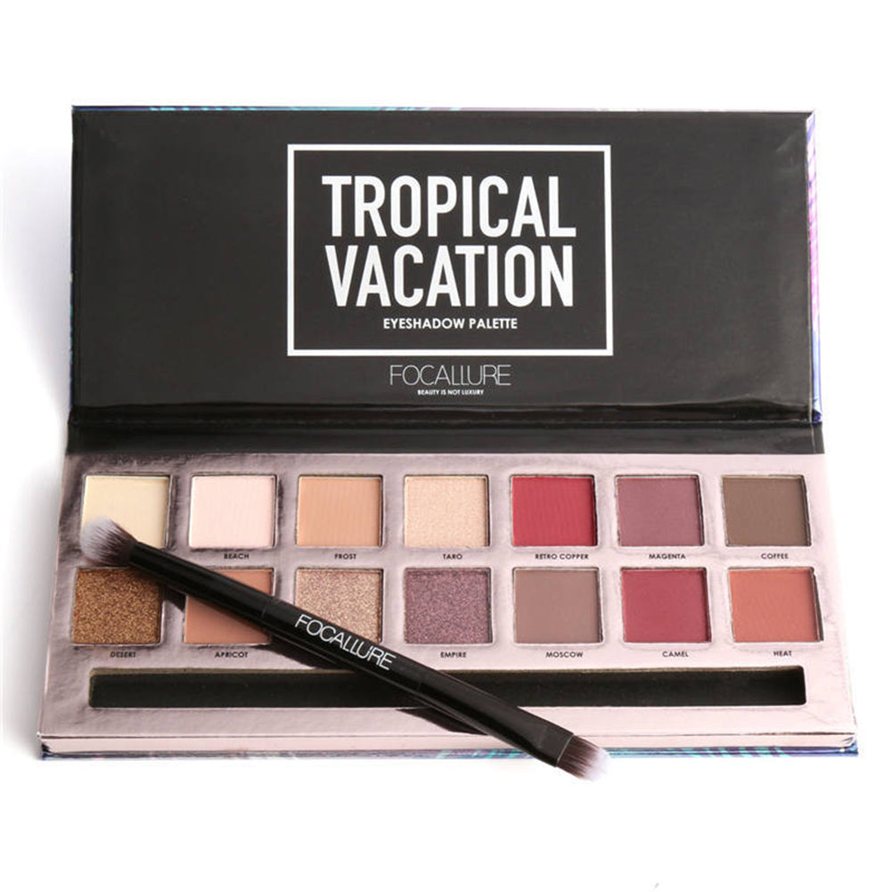 Waterproof Long Lasting Shimmer Matte Eye Shadow Palette Cosmetics Makeup Tool