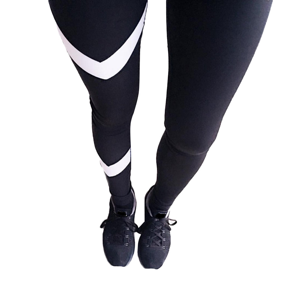 Modern Lady Sports Trousers Gym Fitness Yoga Stretch High Waist Leggings Pants