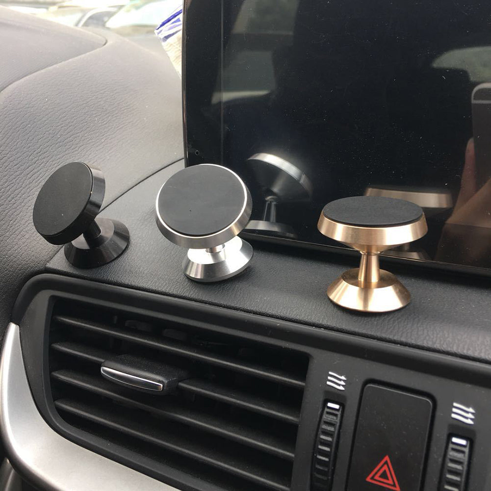 Magnetic Mobile Phone Holder 360 Degree Universal Car GPS Magnet Mount Stand