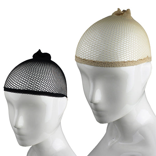 1Pc Men Women Stocking Wig Liner Cap Snood Nylon Stretch Mesh Hollow Hat