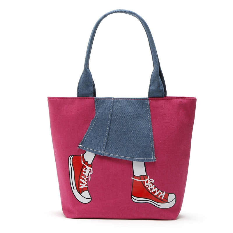 Girl Jean's Skirt Design Women Handbag Shouder Bag