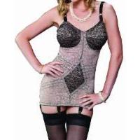 RAGO Style 9357 - Body Briefer Extra Firm Shaping  - Mocha/Black