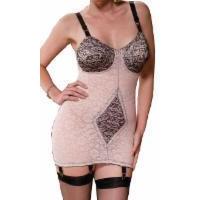 RAGO Style 9357 - Body Briefer Extra Firm Shaping  - Red/Black