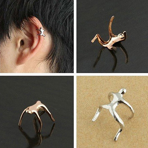 1Pc Women Fashion Climber Punk Ear Clip Rock Earring Cuff No Piercing Jewelry