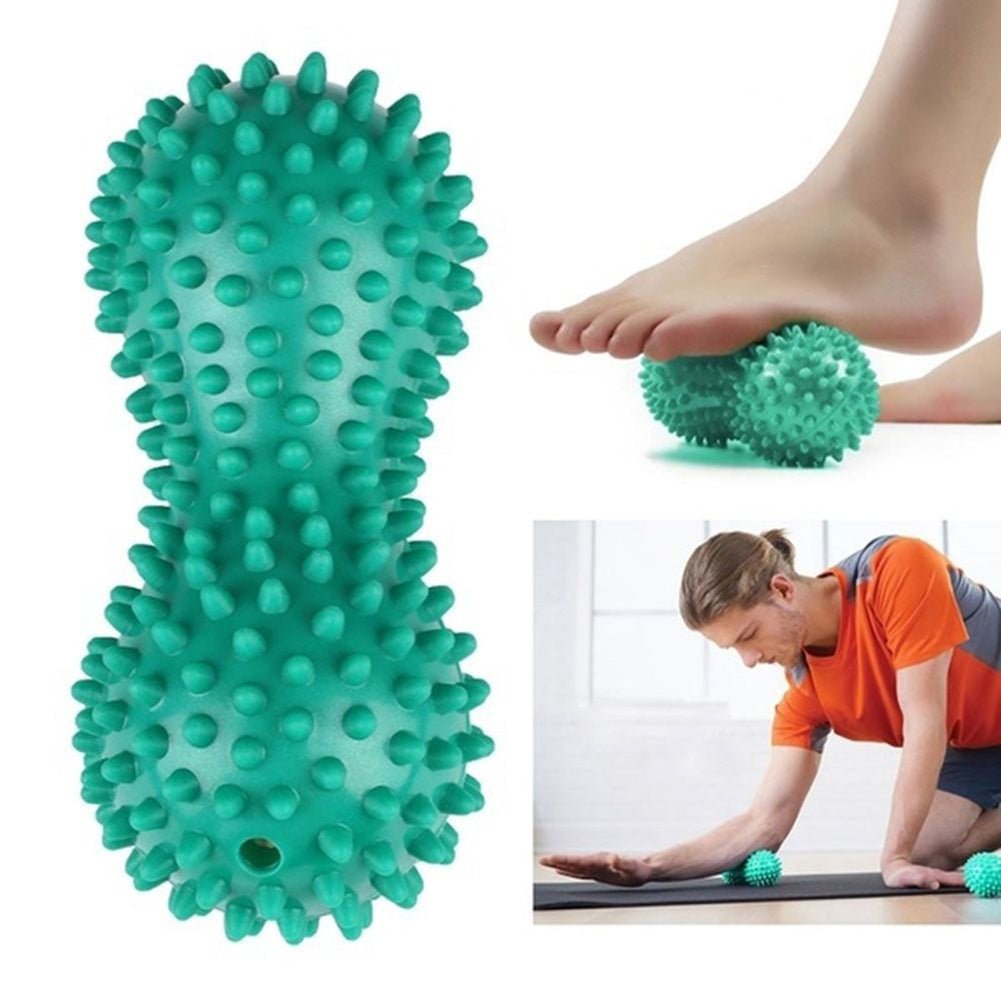 Outdoor Sport Hand Foot Point Peanut Massage Ball Trigger Stress Relief Fitness