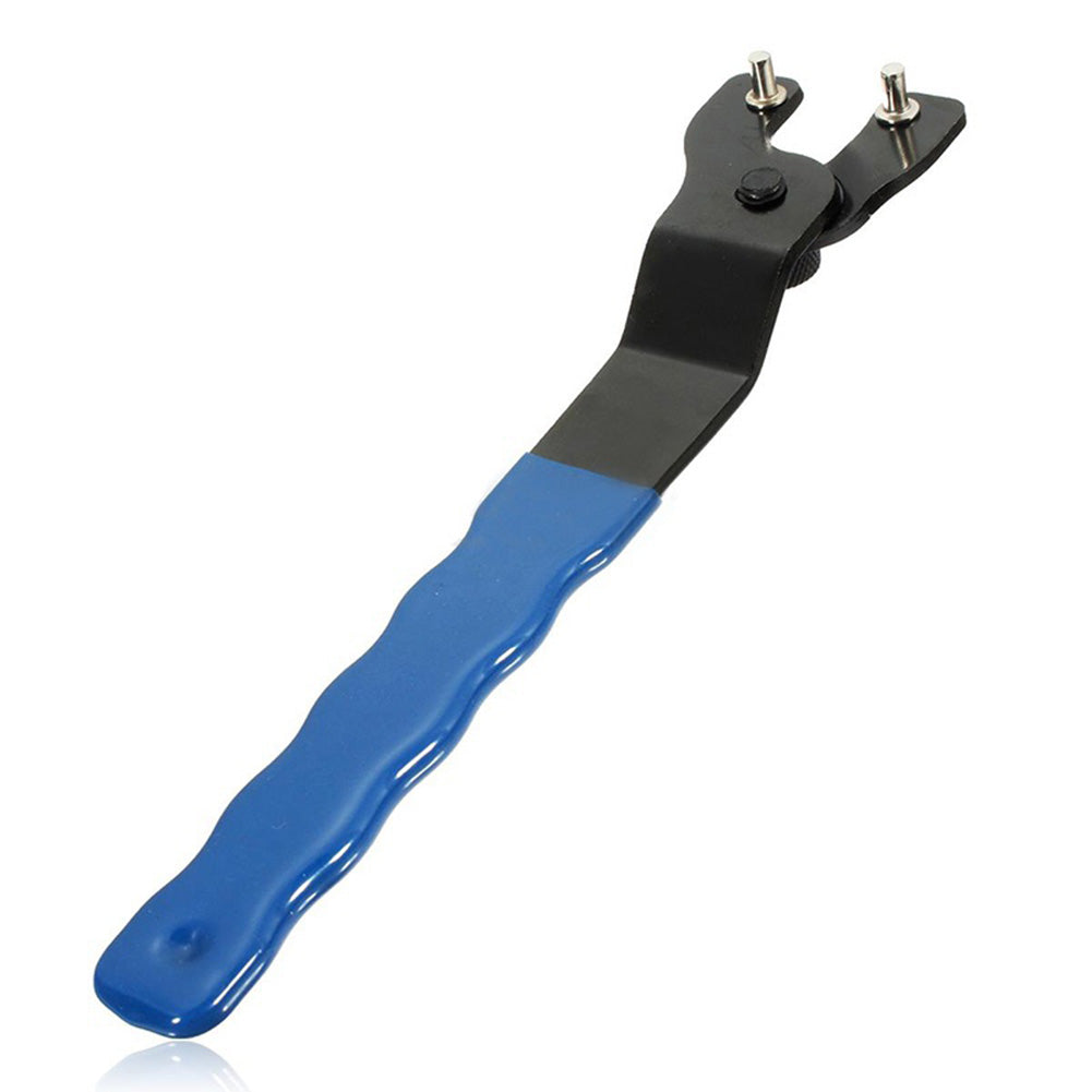 Adjustable Pin Spanner Wrench for Angle Grinder Hubs Arbors Tool Steel Durable