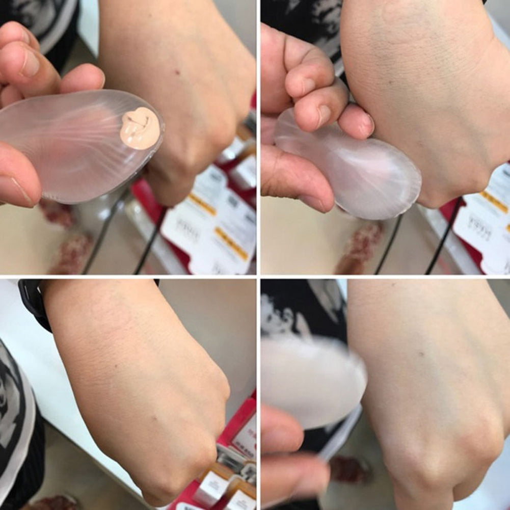 Makeup Silicone Anti-Sponge Blender Blending Powder Flawless Foundation Puff