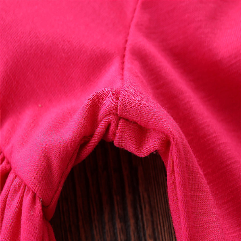 Summer Ruffle Top Blouse Camouflage Leggings Bowknot Headwear Baby Girl Outfit