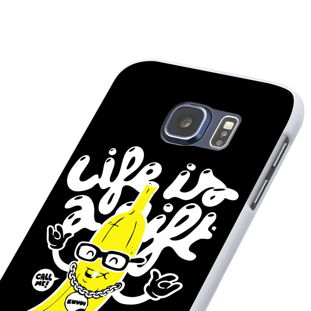 Cute Banana Print Phone Case Cover for iPhone 6 7 7 Plus Samsung Galaxy S4 S5 S6