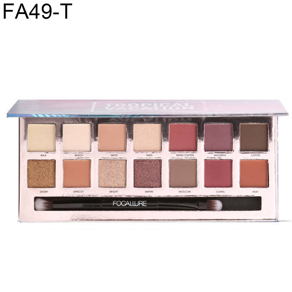 Waterproof Long Lasting Shimmer Matte Eye Shadow Palette Cosmetics Makeup Tool