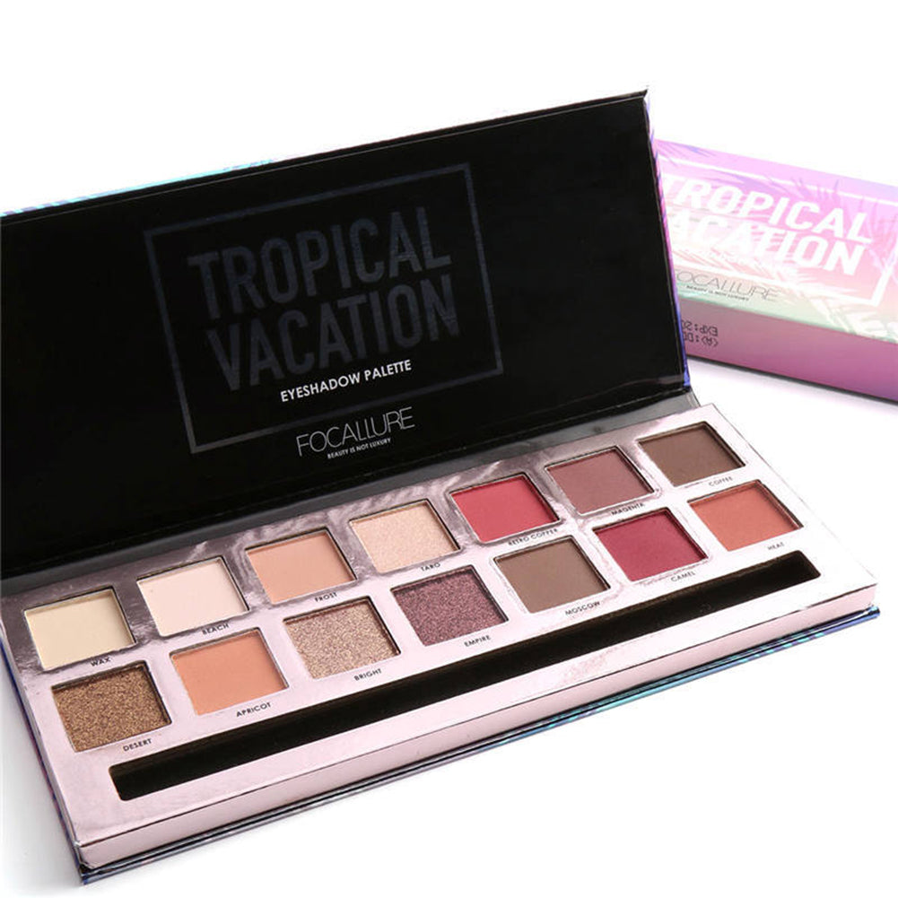 Waterproof Long Lasting Shimmer Matte Eye Shadow Palette Cosmetics Makeup Tool