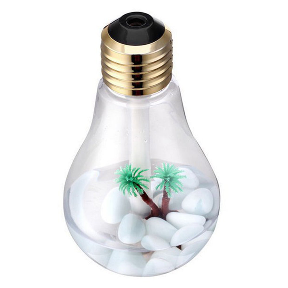 Mini Bulb Air Humidifier Diffuser Essential Oil Ultrasonic Aroma Mist Purifier