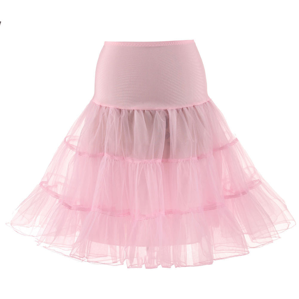 Girls' Vintage Underskirt Swing Petticoat/Rockabilly Lovely Tutu/Fancy Net Skirt