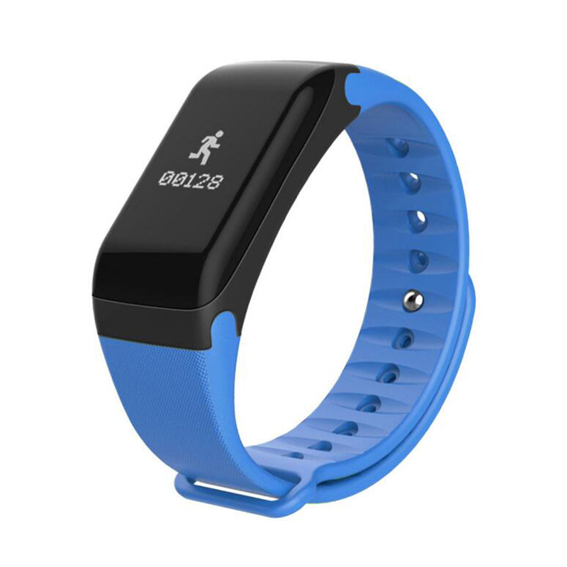 F1 Fitness Blood Pressure Oxygen Heart Rate Monitor Smart Watch Band Bracelet