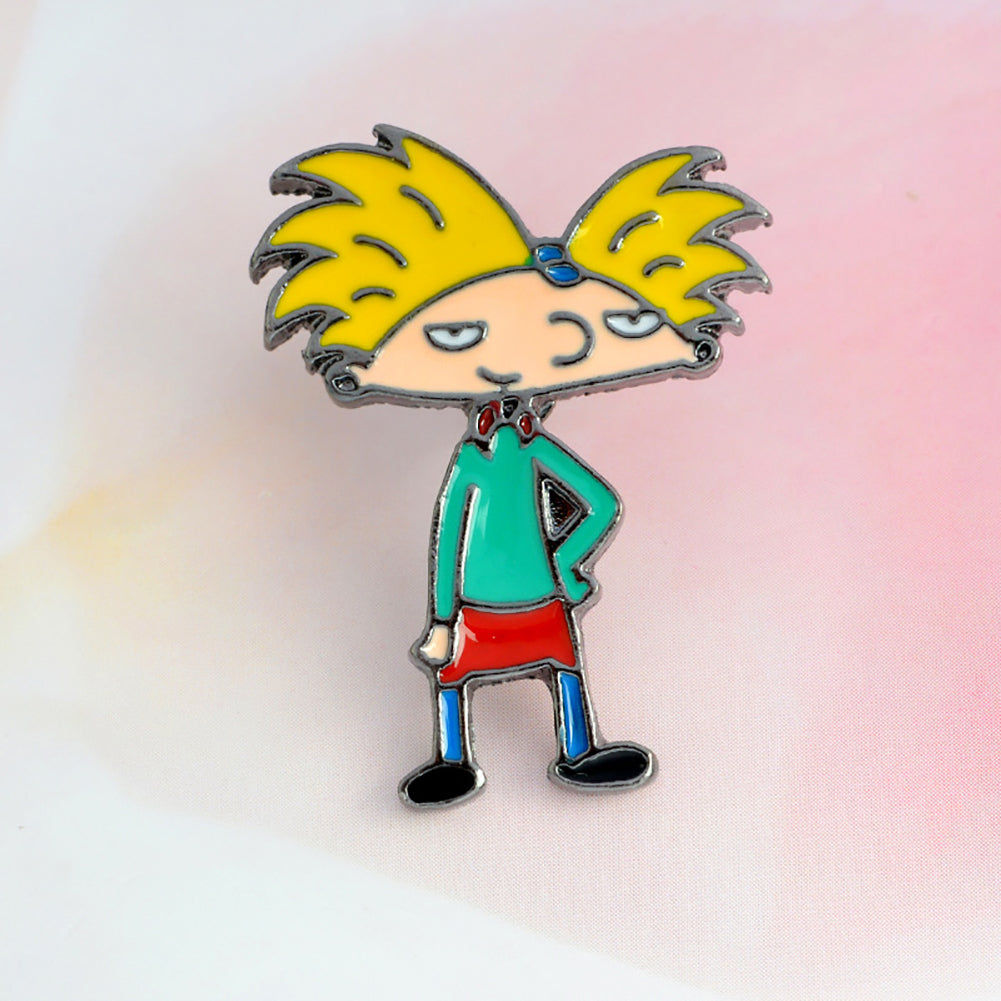 Cute Cartoon Character Brooch Pin Badge Enamel Fashion Accessory Scarf Jewelry