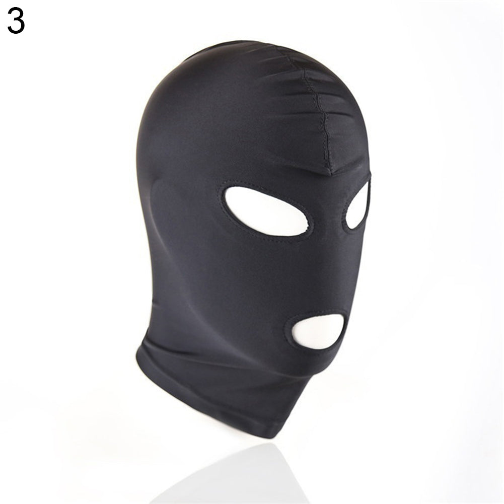 Fetish Harness Head Hood BDSM Slave Game Bondage Restraint Face Mask Sex Toy