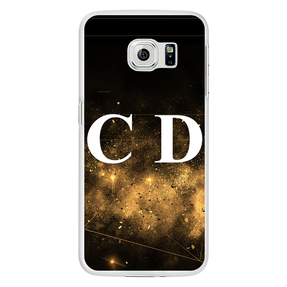 Stylish CD Letter Print Phone Case Cover for iPhone 7 Plus Samsung Galaxy S6 S5