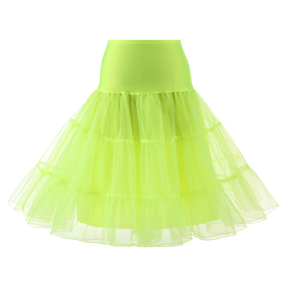 Girls' Vintage Underskirt Swing Petticoat/Rockabilly Lovely Tutu/Fancy Net Skirt