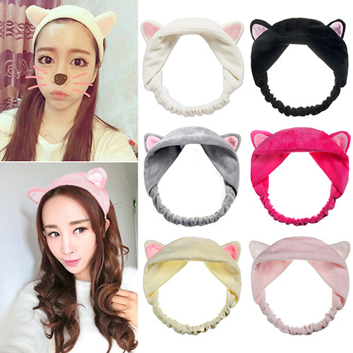 Girl's Fashion Cute Cat Ears Headband Hair Head Band Party Gift Headdress