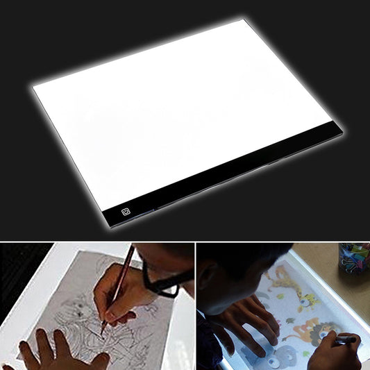 Large A3 LED Touch Dimmer Art Craft Tattoo Tracing Drawing Light Box Pad Board
