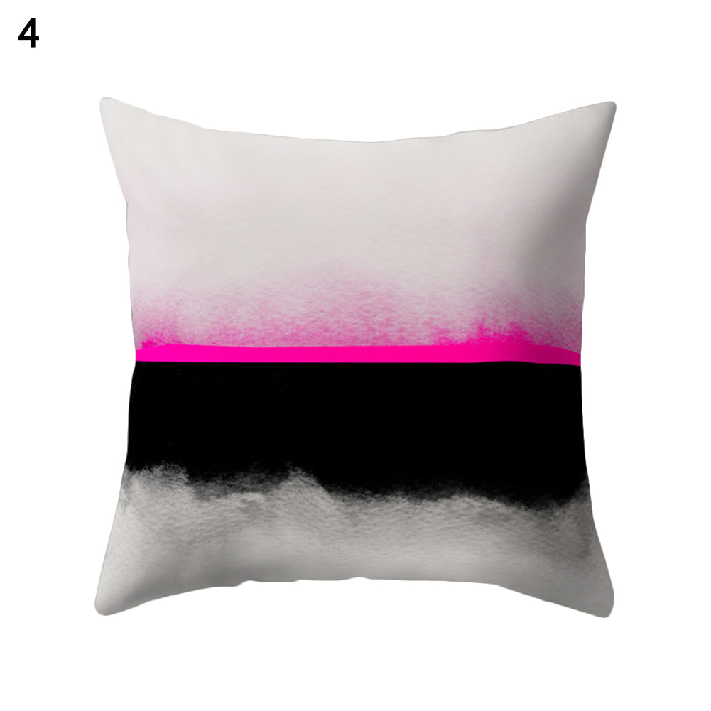 Rendering Color Throw Pillow Cover Cushion Case Pillowcase Car Home Sofa Decor