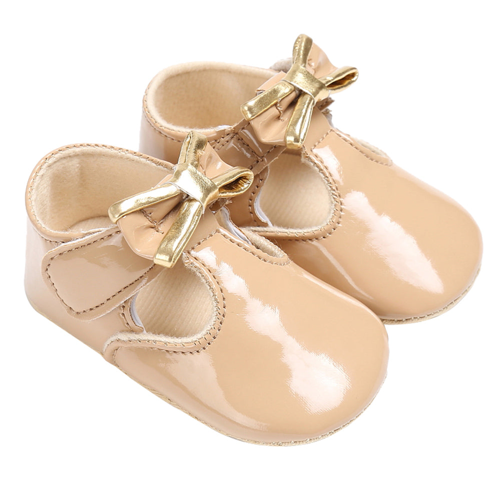 Baby Girl Cute Bowknot Flower Soft Sole Prewalker Anti-Skid Shoes Summer Sandals