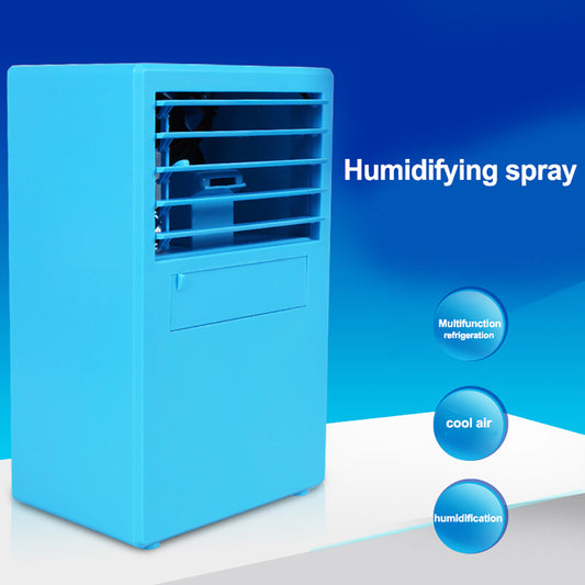 Creative Desktop Fan Quiet Small Evaporative Air Conditioner Cooler Humidifier