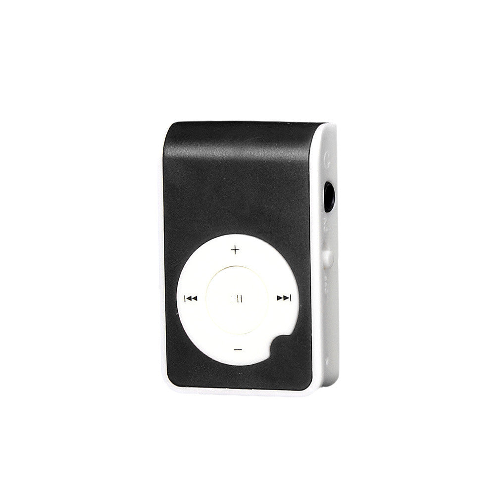 Mini Clip Metal USB MP3 Player Support Micro SD TF Card Music Media BK
