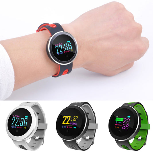 Waterproof Heart Rate Blood Pressure Wristband Fitness Tracker Smart Bracelet