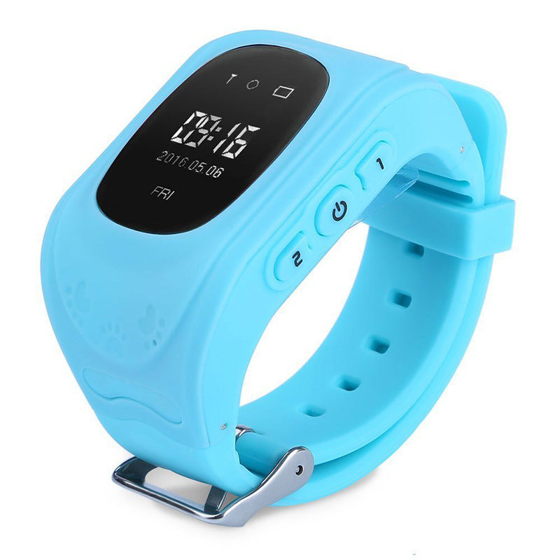 Anti Missing Q50 OLED Child GPS Tracker smart clock