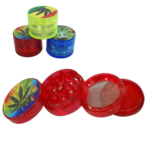 4 Layers 2inch Leaf Herbal Tobacco Grinder Spice Crusher Hand Mill Muller