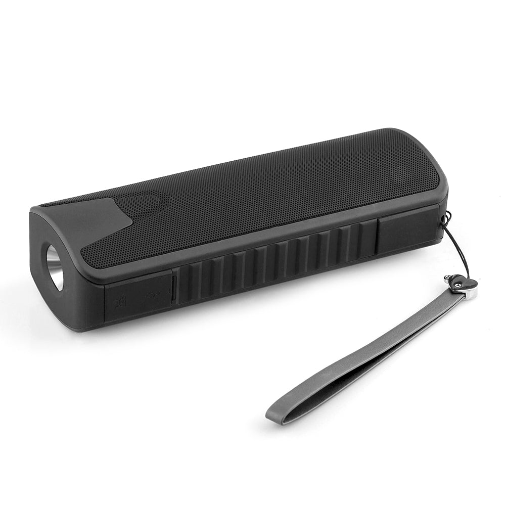 Portable Wireless Bluetooth Speaker Bass Outdoor Flashlight Multiuse Sound Box