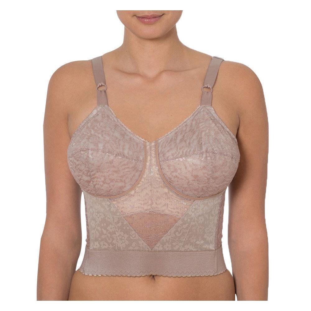 RAGO Style 2202 - Long Line Firm Shaping Expandable Cup Bra