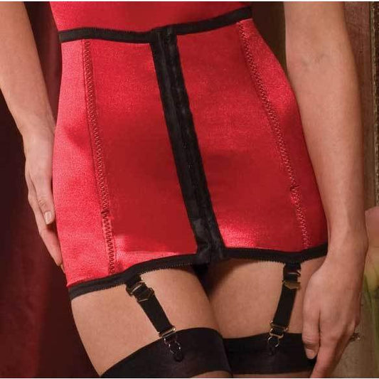 RAGO Style 721R - Rago Satin and Lace Waist Cincher Medium Shaping CLEARANCE