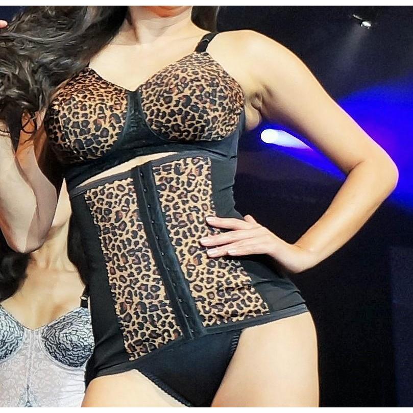 RAGO Style 2101 - Satin & Lace Expandable Cup Bra - Black