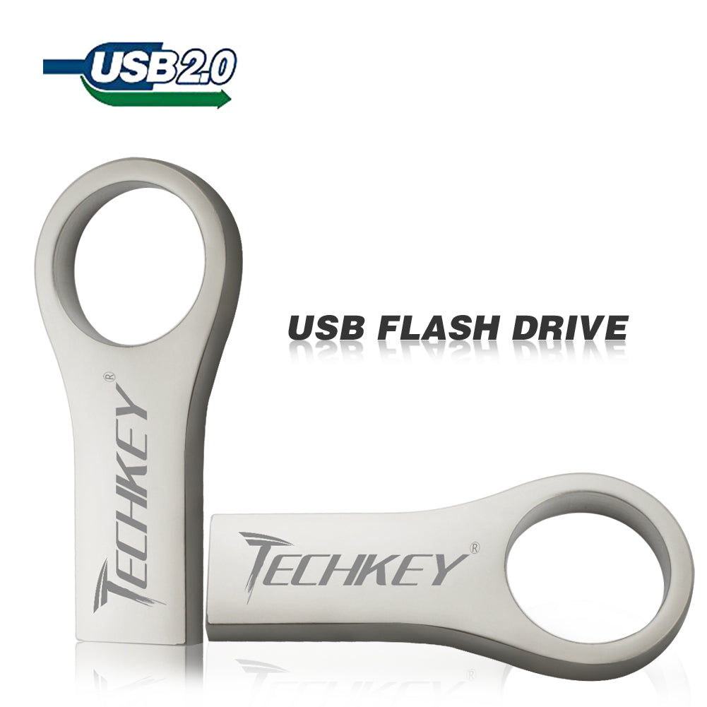 usb flash drive u9 pen drive waterproof usb 2.0 usb flash stick usb memory Silver