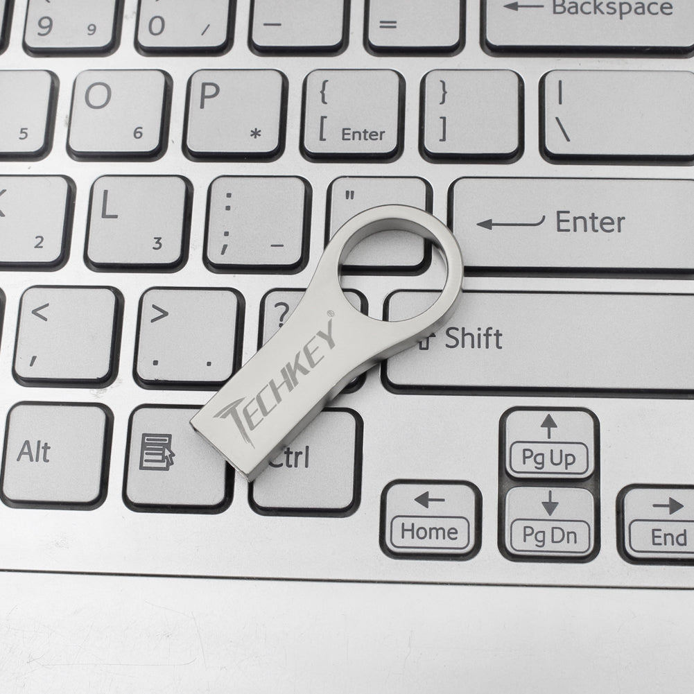 usb flash drive u9 pen drive waterproof usb 2.0 usb flash stick usb memory Silver